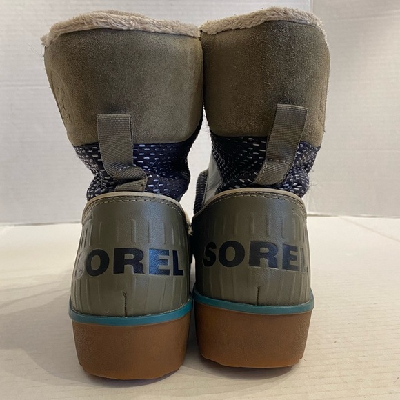 Sorel Tivoli II Waterproof Lace Up Short Winter Boots Size 8 - Picture 9 of 16